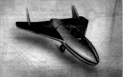 Рис. 3. Планер-макет Э-153