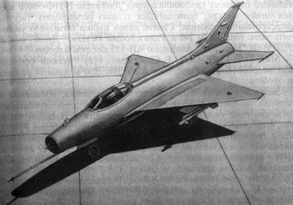 Фронтовой истребитель МиГ-21Ф-13 (Е-6Т) с ракетами К-13
