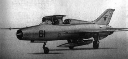 Учебно-тренировочный истребитель МиГ-21У (Е-6У)